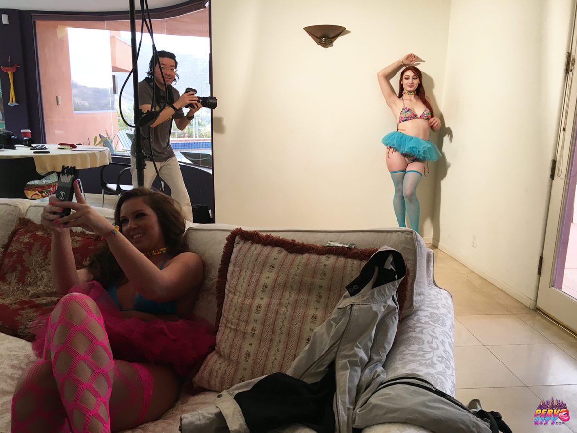 Maddy O'Reilly, Violet Monroe, GG, girl-girl, anal, lesbian, toys, pussy licking, pervcity, bts, behind the scenes